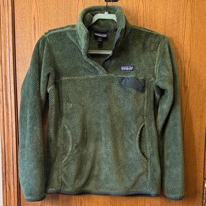 Patagonia Re-Tool Snap T Pullover Green